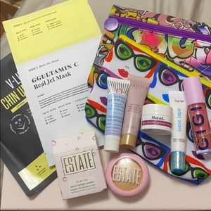 Makeup Bag with Products